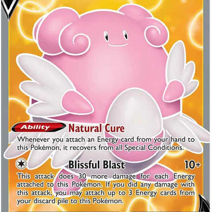 Blissey V (182/198) [Sword & Shield: Chilling Reign]