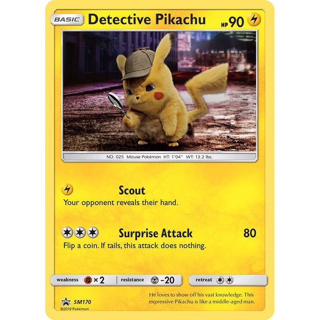 Detective Pikachu [SM Black Star Promos]