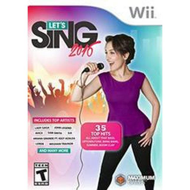 Let's Sing 2016 - Wii