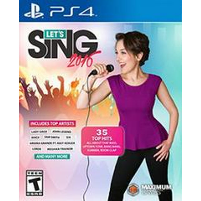 Let's Sing 2016 - Playstation 4