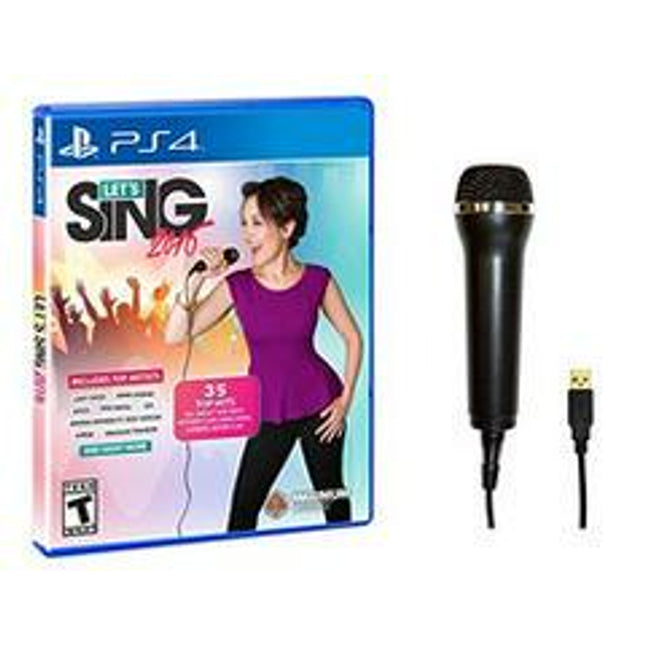 Let's Sing 2016 Microphone Bundle - Playstation 4