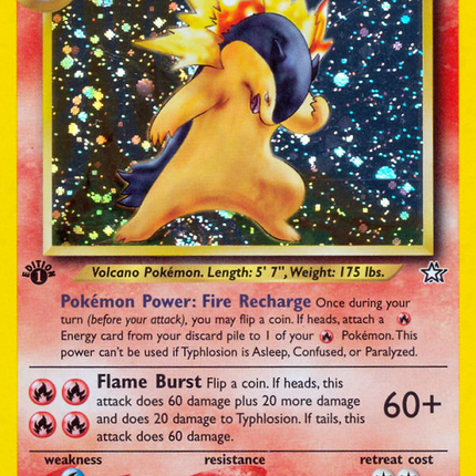 Typhlosion (17/111) [Neo Genesis 1st Edition]