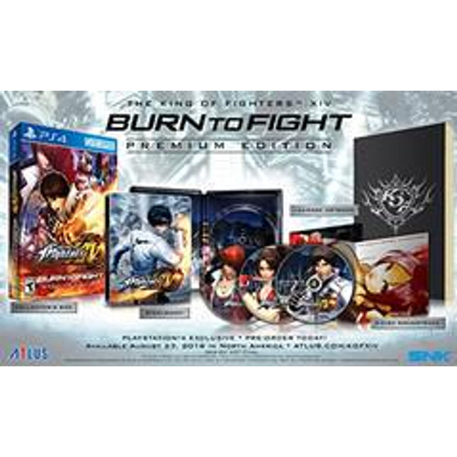 King of Fighters XIV Burn to Fight [Premium Edition] - Playstation 4