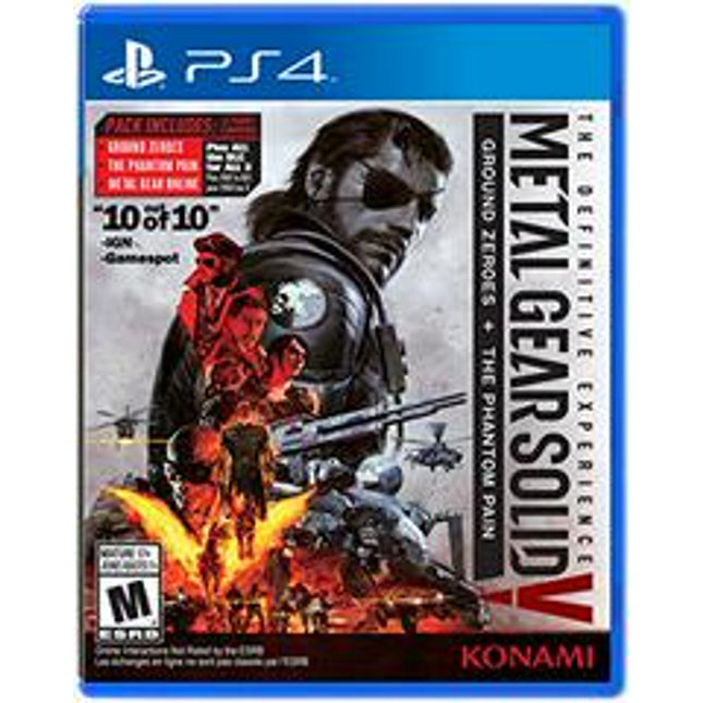Metal Gear Solid V The Definitive Experience - Playstation 4