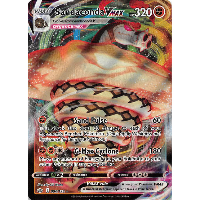 Sandaconda VMAX (090/198) [Sword & Shield: Chilling Reign]