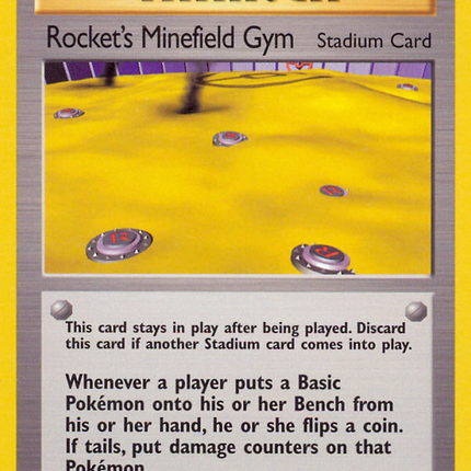 Rocket's Minefield Gym (119/132) [Gym Challenge 1st Edition]