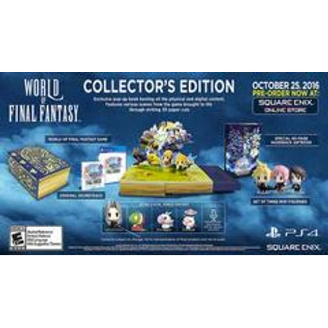 World of Final Fantasy [Collector's Edition] - Playstation 4