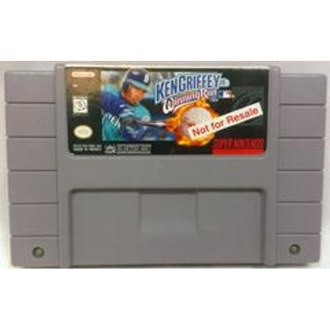 Ken Griffey Jr's Winning Run [Not for Resale] - Super Nintendo