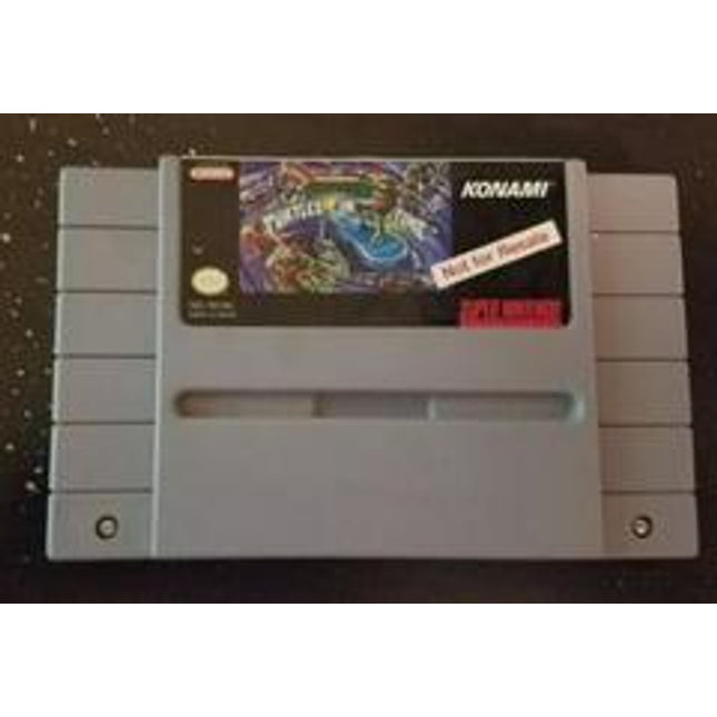 Teenage Mutant Ninja Turtles IV Turtles in Time [Not for Resale] - Super Nintendo