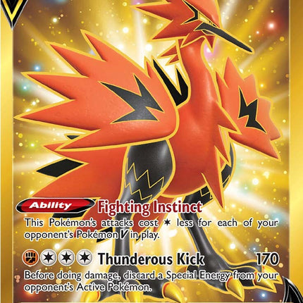 Galarian Zapdos V (182/172) [Sword & Shield: Brilliant Stars]