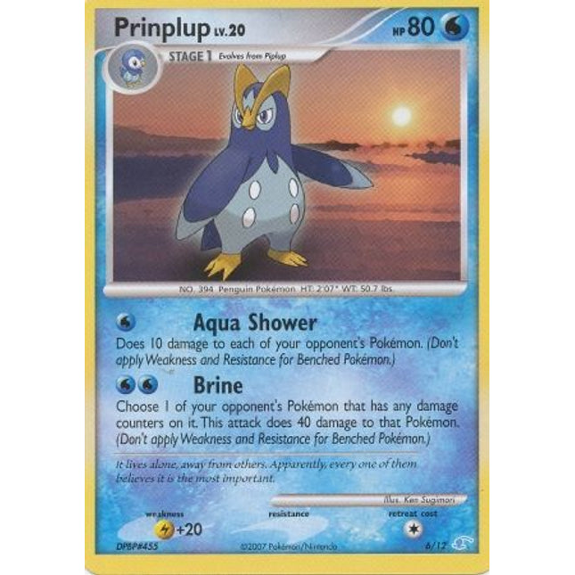 Prinplup (6/12) [Diamond & Pearl: Trainer Kit - Manaphy]