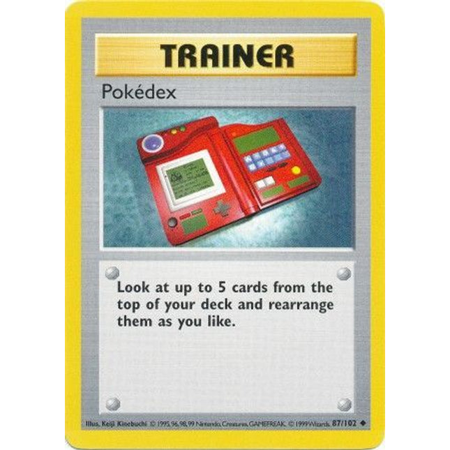 Pokedex (87/102) [Base Set Shadowless Unlimited]