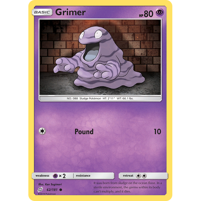 Grimer (62/181) [Sun & Moon: Team Up]