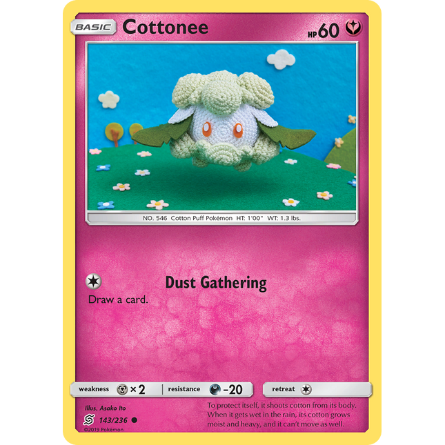 Cottonee (143/236) [Sun & Moon: Unified Minds]