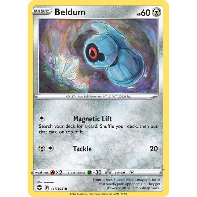 Beldum (117/195) [Sword & Shield: Silver Tempest]