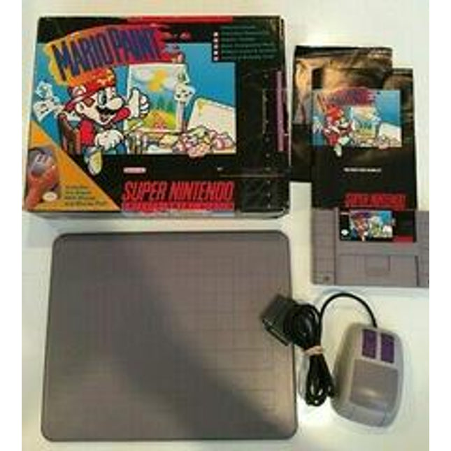 Mario Paint [Mouse Bundle] - Super Nintendo