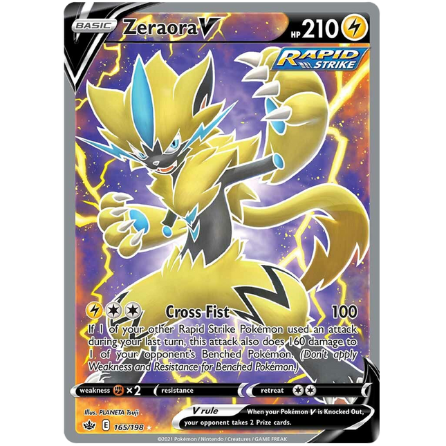 Zeraora V  (165/198) [Sword & Shield: Chilling Reign]