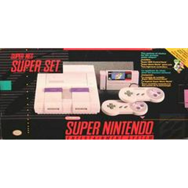 Super Nintendo Super Set System - Super Nintendo