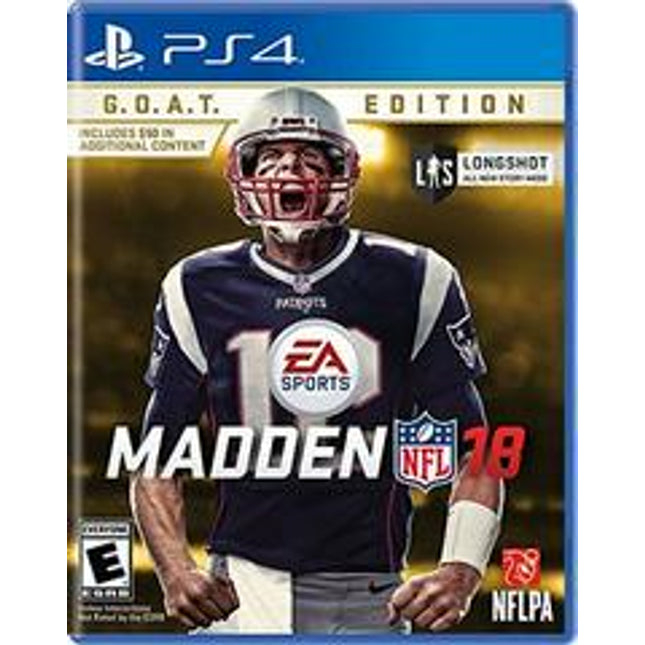 Madden NFL 18 GOAT Edition - Playstation 4