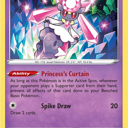 Diancie (068/189) [Sword & Shield: Astral Radiance]