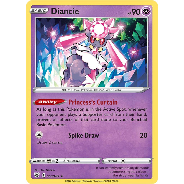 Diancie (068/189) [Sword & Shield: Astral Radiance]