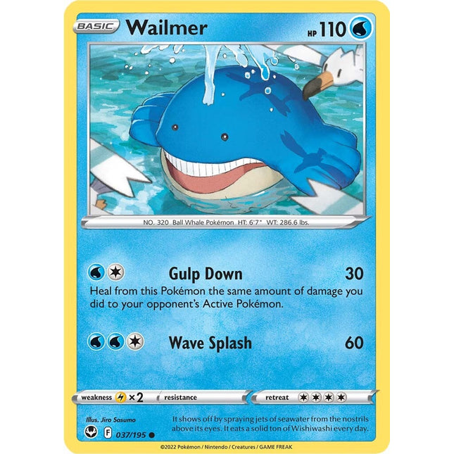 Wailmer (037/195) [Sword & Shield: Silver Tempest]
