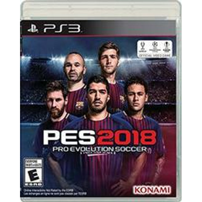 Pro Evolution Soccer 2018 - Playstation 3