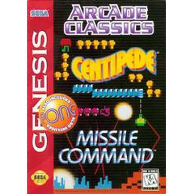 Arcade Classics [Cardboard Box] - Sega Genesis