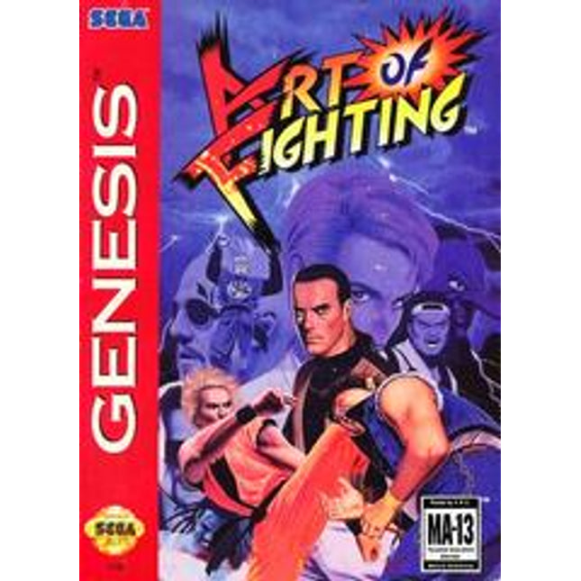 Art of Fighting [Cardboard Box] - Sega Genesis