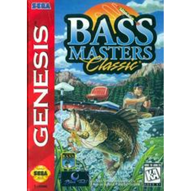 Bass Masters Classics [Cardboard Box] - Sega Genesis