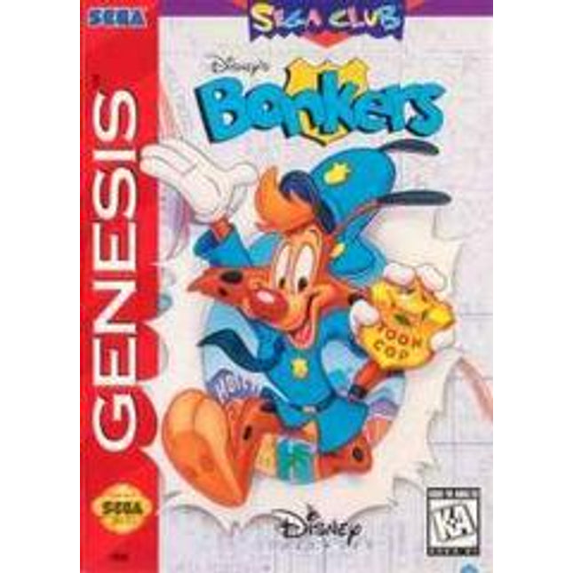 Bonkers [Cardboard Box] - Sega Genesis