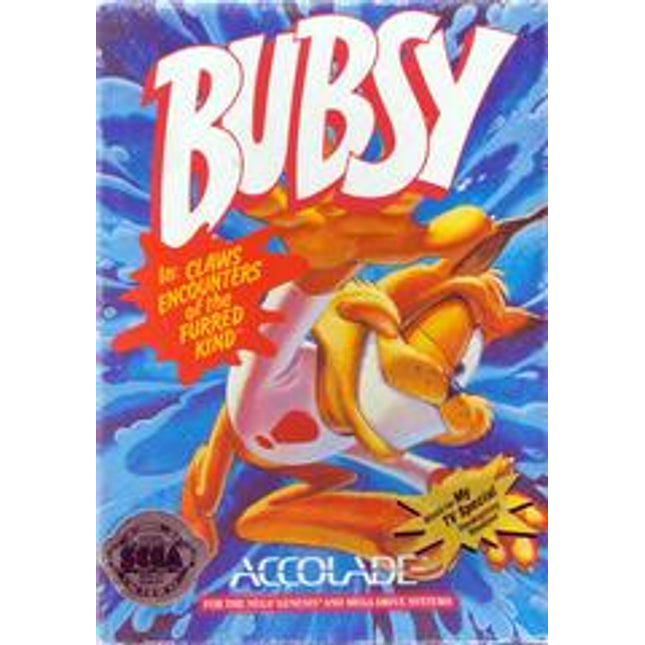 Bubsy [Cardboard Box] - Sega Genesis