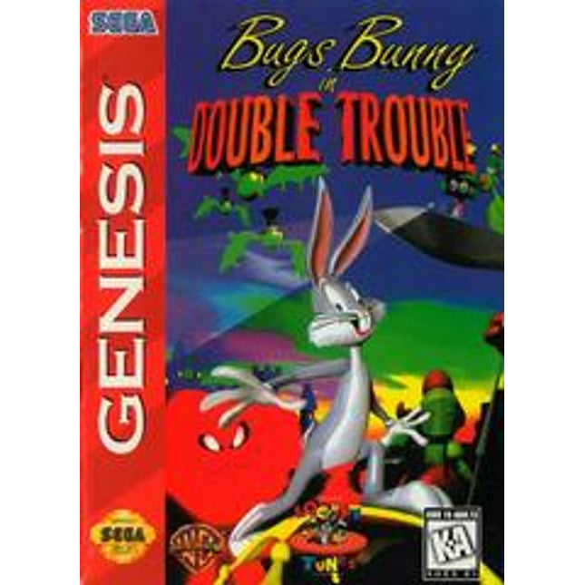 Bugs Bunny Double Trouble [Cardboard Box] - Sega Genesis