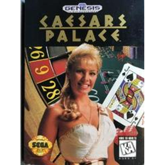 Caesar's Palace [Cardboard Box] - Sega Genesis