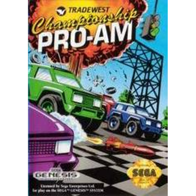 Championship Pro-Am [Cardboard Box] - Sega Genesis