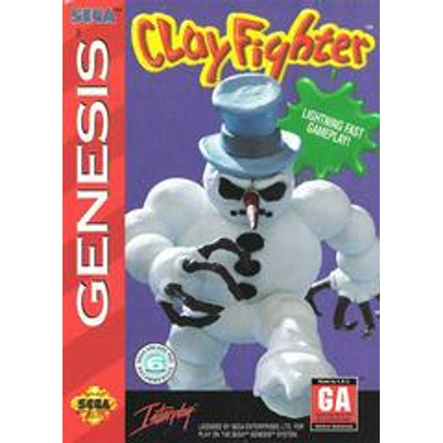 ClayFighter [Cardboard Box] - Sega Genesis
