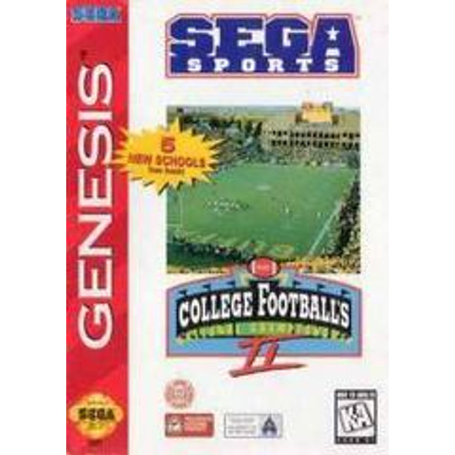 College Football's National Championship II [Cardboard Box] - Sega Genesis