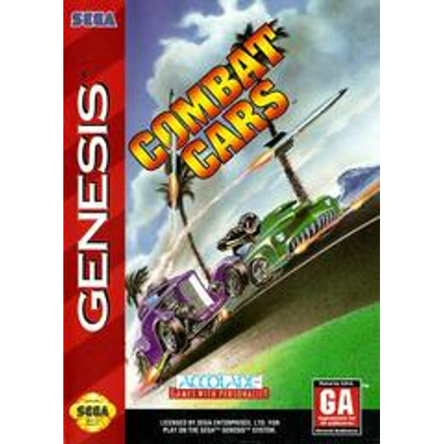 Combat Cars [Cardboard Box] - Sega Genesis