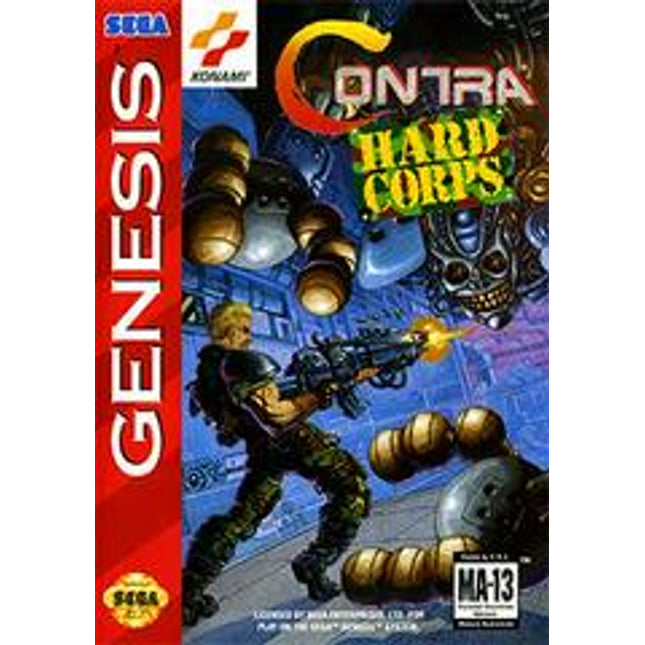 Contra Hard Corps [Cardboard Box] - Sega Genesis