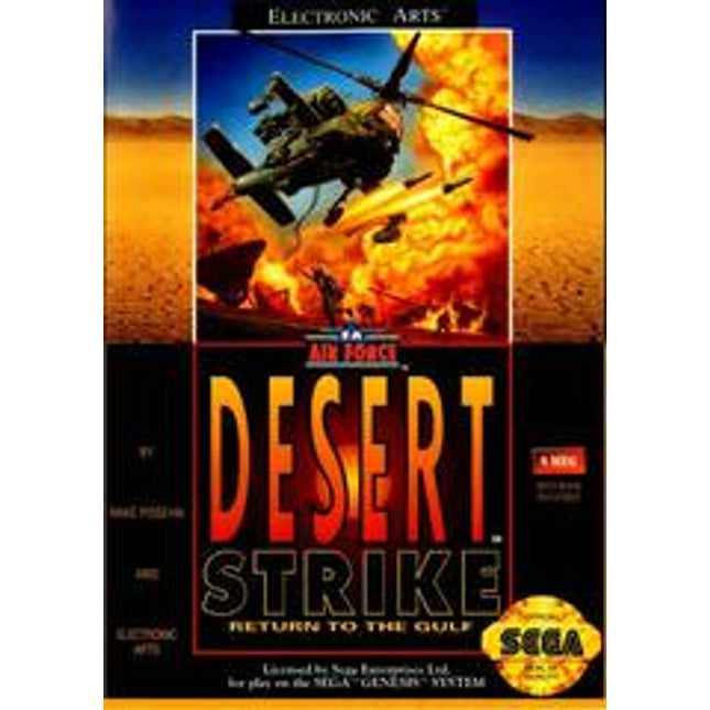 Desert Strike Return to the Gulf [Cardboard Box] - Sega Genesis