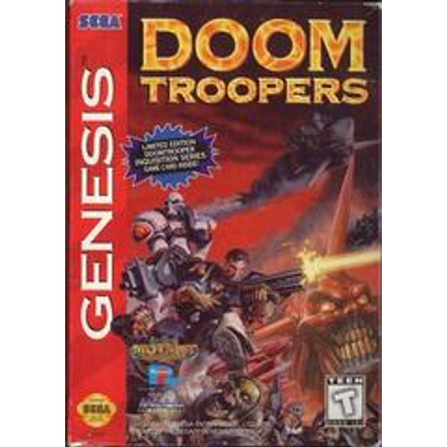 Doom Troopers [Cardboard Box] - Sega Genesis