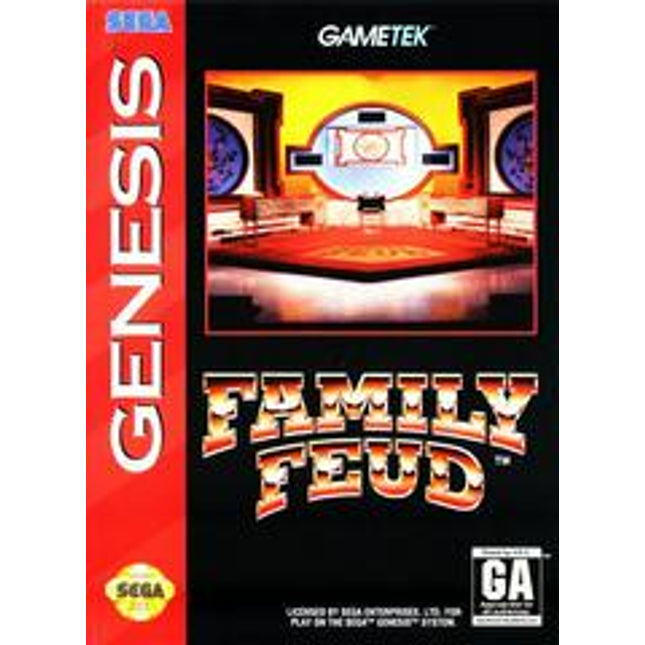 Family Feud [Cardboard Box] - Sega Genesis