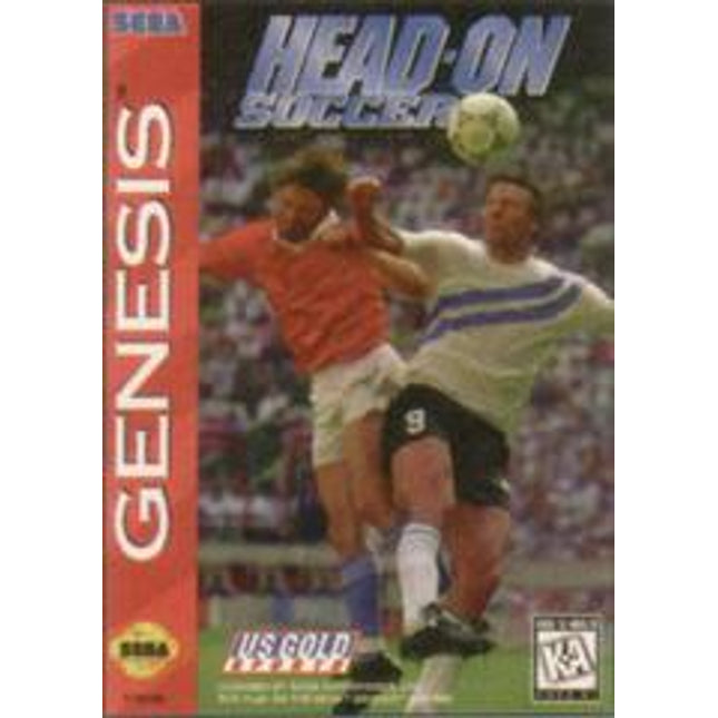 Head-On Soccer [Cardboard Box] - Sega Genesis
