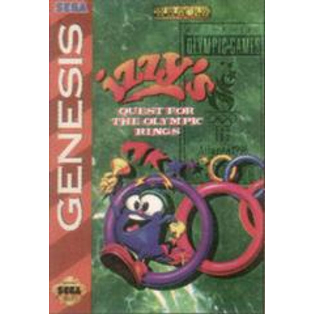 Izzy's Quest for the Olympic Rings [Cardboard Box] - Sega Genesis