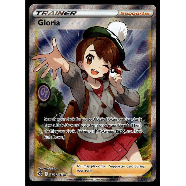 Gloria - TG26/TG30 - NM - Full Art - Brilliant Stars - Pokemon - C3-34