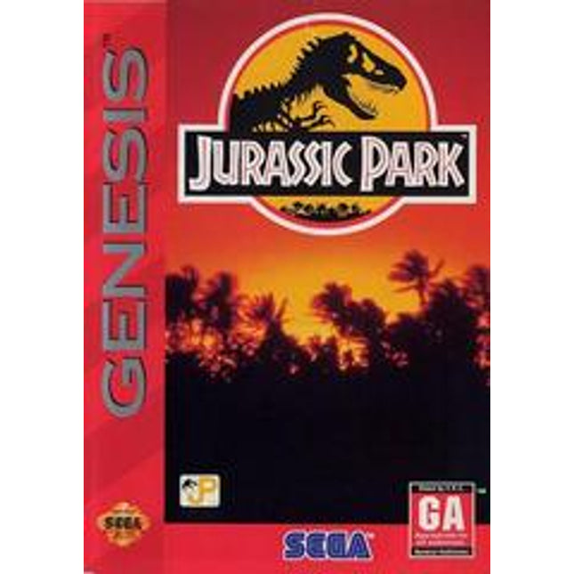 Jurassic Park [Cardboard Box] - Sega Genesis