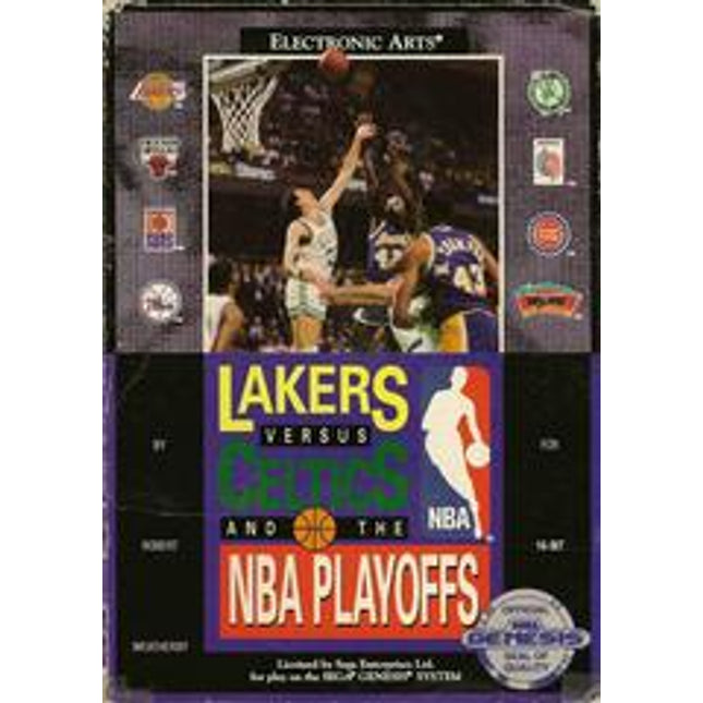 Lakers vs. Celtics and the NBA Playoffs [Cardboard Box] - Sega Genesis