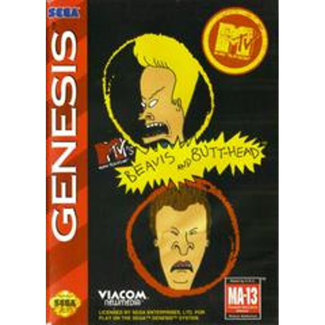 Beavis and Butthead [Cardboard Box] - Sega Genesis