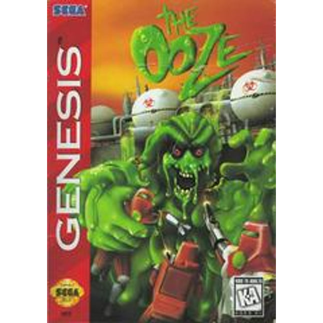 The Ooze [Cardboard Box] - Sega Genesis