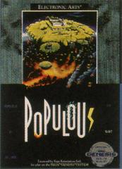 Populous [Cardboard Box] - Sega Genesis